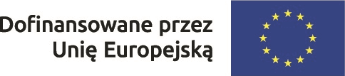 Znak Unii Europejskiej: Dofinansowane przez Unię Europejską